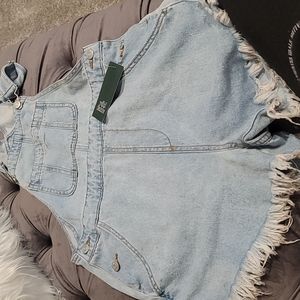 Light Blue Overall Jumper
